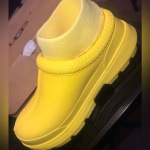 Yellow Ugg Clogs